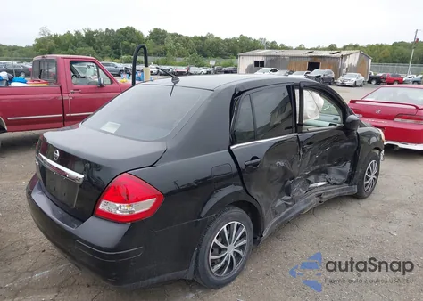 2008 Nissan Versa 1.8S из США, поврежденный, VIN 3N1BC11E38L384308